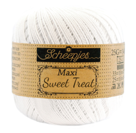 106 Snow white - Maxi Sweet Treat 25 gram - Scheepjes