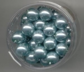 parel-kralen aqua 8 mm. - Make Me * 117472/3110