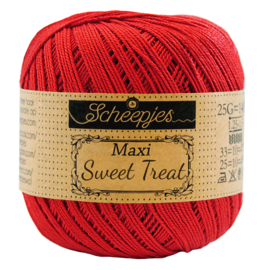 115 Hot red - Maxi Sweet Treat 25 gram - Scheepjes