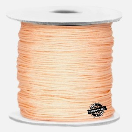 Draad macramé 0.7mm  licht perzik, 5 meter