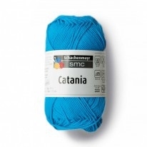 Catania katoen Iris blauw * 384