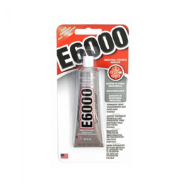 E6000 Flexibel, wasbaar, wasdrogerveilige, transparante lijm