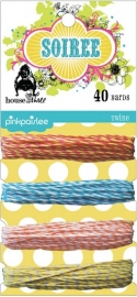 Soiree twine - Pink Paislee