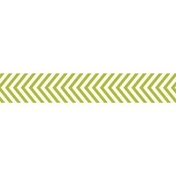 Paper tape pickle juice chevron - Bella Boulevard * 487