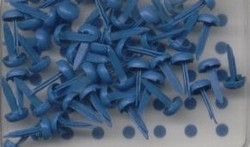 Minibrads blauw - American Crafts * AC8474