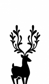 Embossingmal Reindeer - Darice * EB12