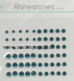 60 Rhinestones donkergroen - Kaisercraft * BR110