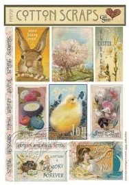 Cotton scraps spring - Crafty Secrets * HCS06