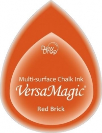 Dew Drop red brick - Versamagic * GD-053