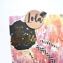 Naam magneet gepersonaliseerd