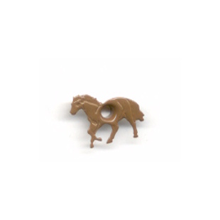 Eyelet paard bruin