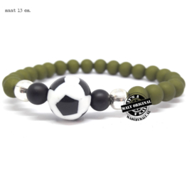 Voetbal armband, kies zelf je kleuren