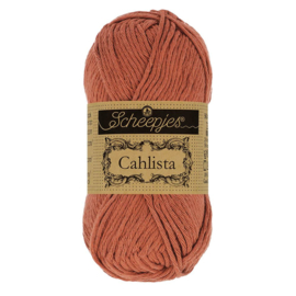 Cahlista Scheepjes  504 brick red