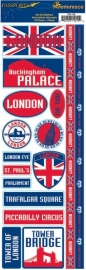 London passports stickers - Reminisce * psp-138