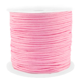 Draad macramé 1,5mm roze, 5 meter