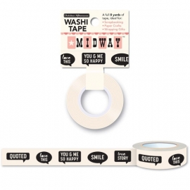 Word bubbles washi tape - October Afternoon * MW-WEM - 998