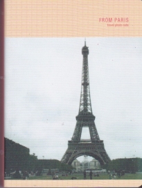 Travel photo notebook - from Paris