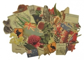 Great southern land collectables diecuts - Kaisercraft * CT727