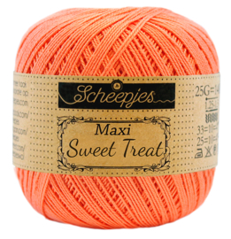 410 Rich coral - Maxi Sweet Treat 25 gram - Scheepjes