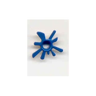 Eyelet spetter donkerblauw (water?)