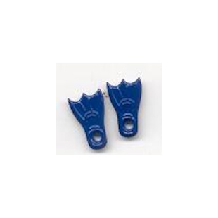 Eyelets zwemvliezen blauw