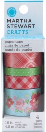 Vintage girl paper tape - Martha Stewart *   M4100172 wordt zonder verpakking verzonden