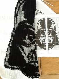 Haak- en borduurpatroon Darth Vader