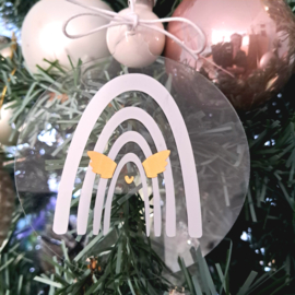 Kerstbal overleden kind, mama, papa, partner