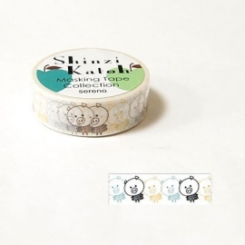 washi tape Three Pigs - Shinzi Katoh * MKT5086