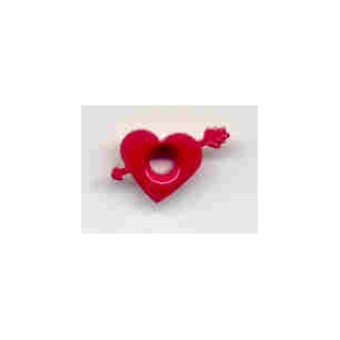 Eyelet hart met pijl