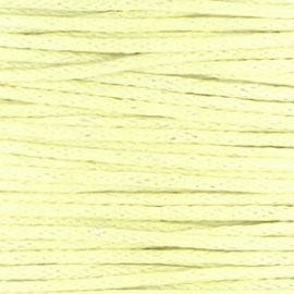 Waxkoord pastel yellow 1 mm. dik, per meter