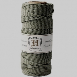 Hemp cord (hennep) olive  1,5 mm. dik - Hemptique * 33378