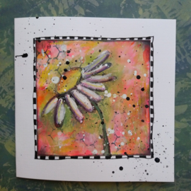 Tutorial mixedmedia kaart maken