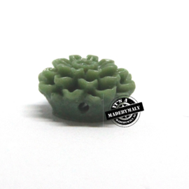 Dahlia bloem kraal 13mm creme