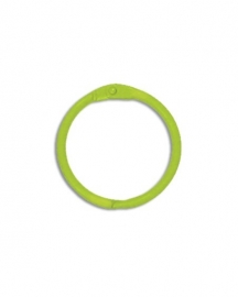 Sleutelhanger, Bindring lime (per stuk) - Creative Imaginations * CI 21042