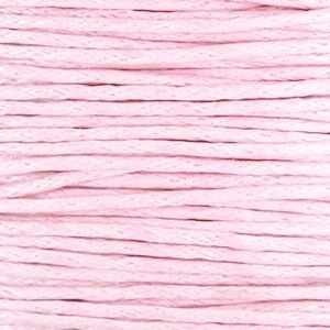 1 mm Waxkoord Light pink