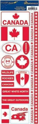 Canada passports stickers - Reminisce * psp-114