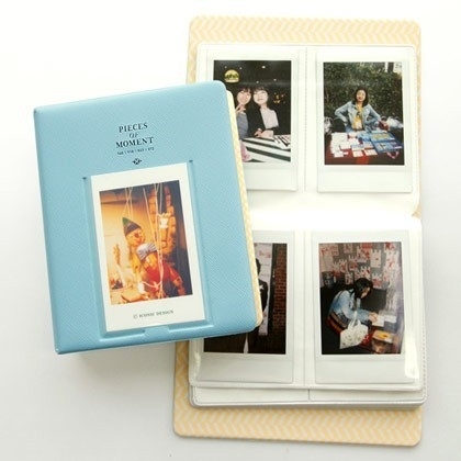 Sky Blue Iconic instax mini polaroid album