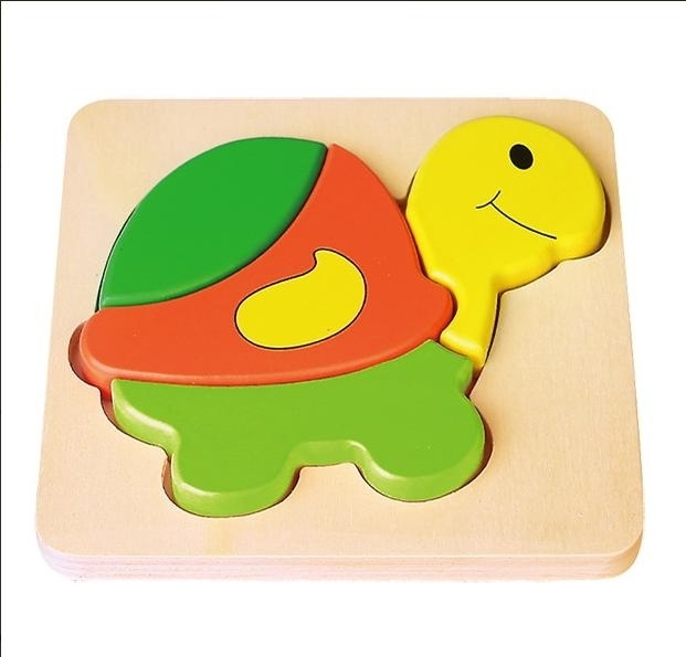 Houten puzzel schildpad - Vigatoys * V9933