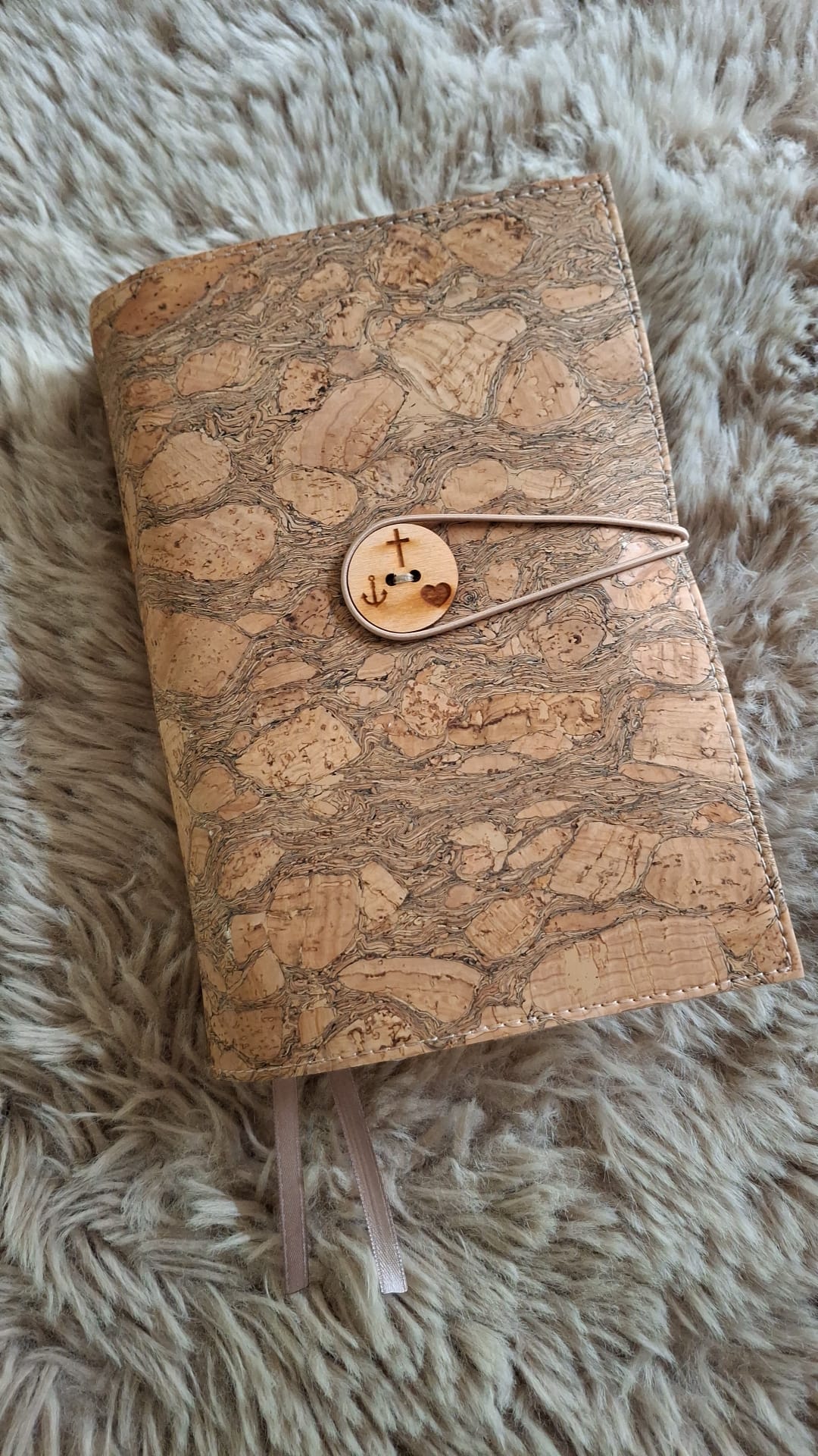 BGT huisbijbel 21,5x33: Bijbelhoes kurk