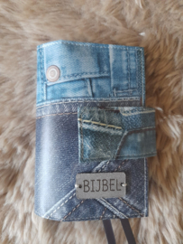 HSV met psalmen (2017): Bijbelhoes Tafelzeil Jeans