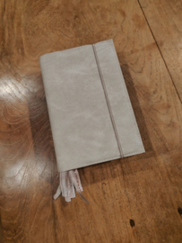 Bijbelhoes Vegan Leather Grijs/Taupe