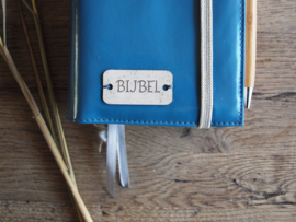 Bijbelhoes Tafelzeil Blauw