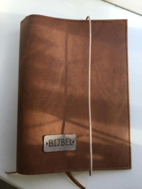 Het Boek: Bijbelhoes Vegan Leather Bruin