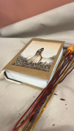 HSV Studie: Bijbelhoes Vegan Leather Cashmere incl. opdruk art by Claudia