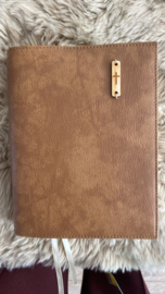 HSV Schoolbijbel: Bijbelhoes Vegan Leather Cognac