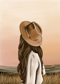 Persoonlijk gekozen print Art by Claudia in kleur