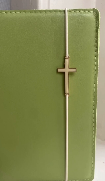 Bijbelhoes leer, kleur of combinatie doorgeven via tekstvak