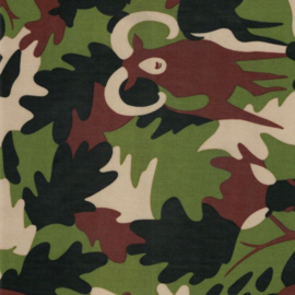 BGT HB of  NKJV: Bijbelhoes Tafelzeil Camouflage Wild Forest