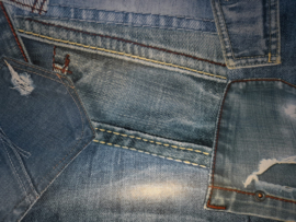 Bijbelhoes Tafelzeil Jeans voor de JB Schoolbijbel